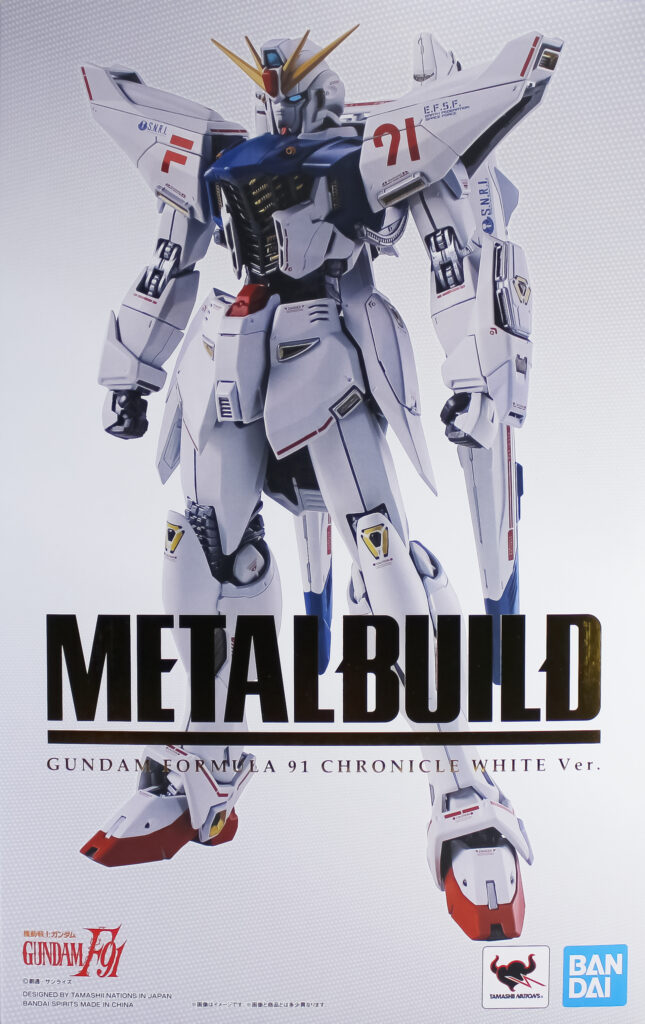 METAL BUILD ガンダムF91 CHRONICLE WHITE Ver. レビュー | アナハイム