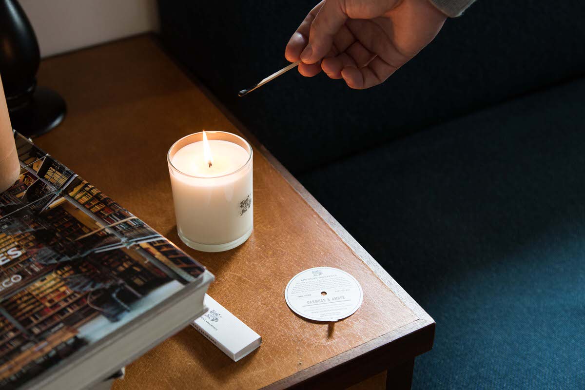 新品未使用TIGHTBOOTH APFR ガラスキャンドル 240g 新品未使用