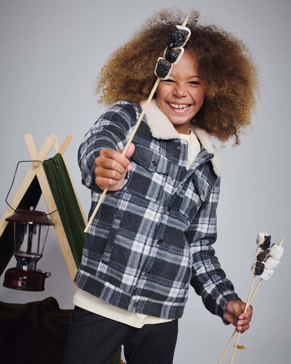 Boys Plaid Sherpa Jacket | Appaman