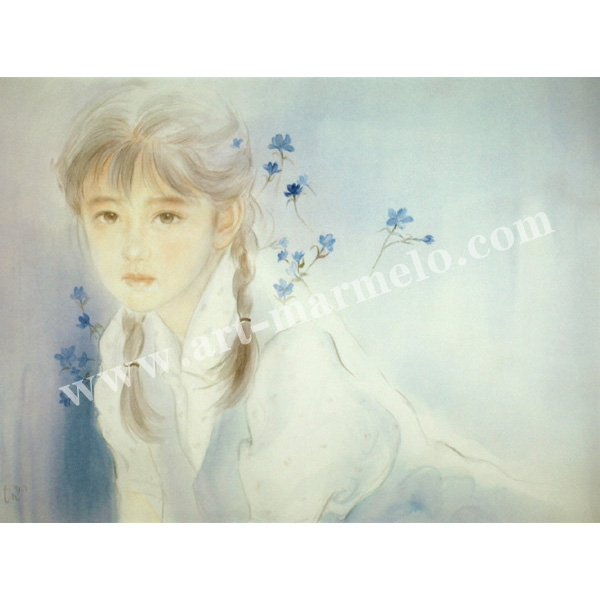 おおた慶文「夢の奥へ」 アートプリント額装