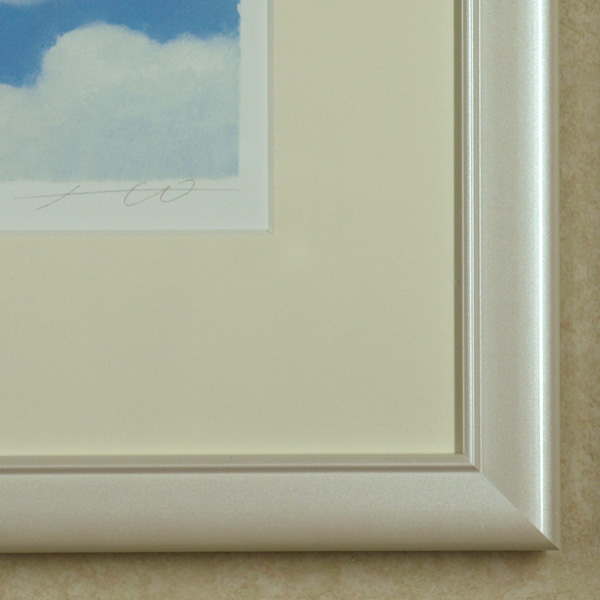 渡辺宏「天使にあこがれて」 エディションナンバー入り限定版画