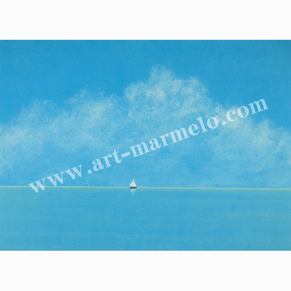 葉祥明「海の伝説」 エディションナンバー入り限定版画