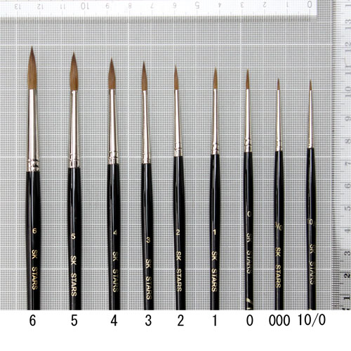ナムラ]SK.STARS-筆 | マルニ額縁画材店