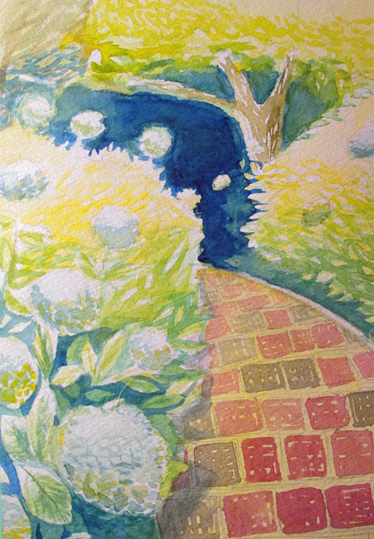 紫陽花寺」 by KIYA｜Artmeter｜暮らしを彩るアートが、きっと見つかる