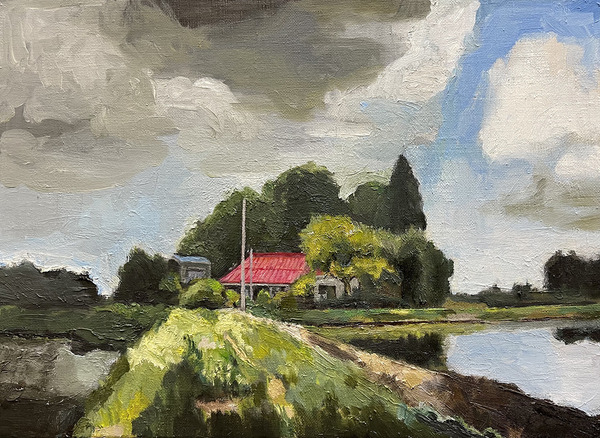 田舎の風景」 by しばしょー｜Artmeter｜暮らしを彩るアートが、きっと