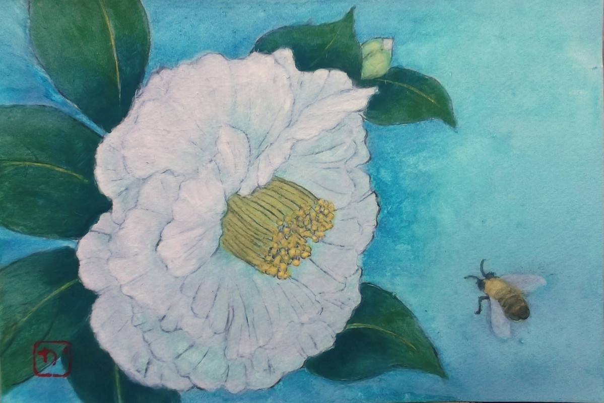 矢車草」 by そよ風｜Artmeter｜暮らしを彩るアートが、きっと見つかる