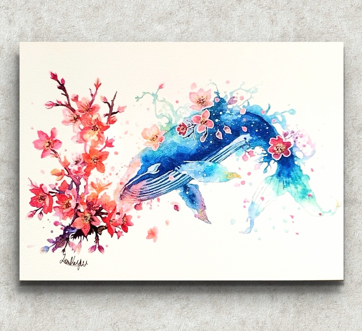 爛漫の海と一枝の宇宙」 by 山繭｜Artmeter｜暮らしを彩るアートが