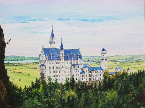 ノイシュバンシュタイン城」 by HIROKI｜Artmeter｜暮らしを彩るアート