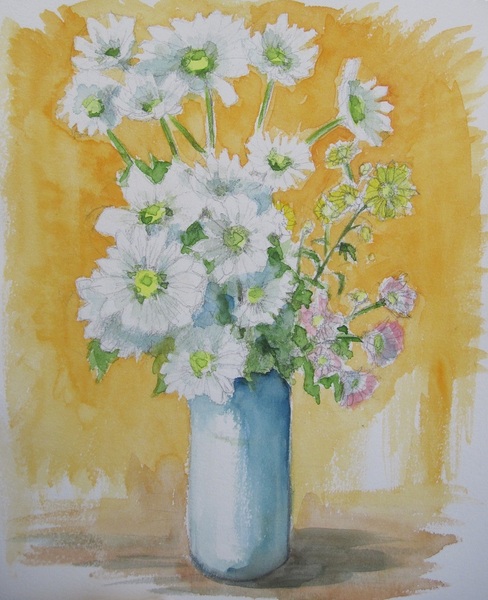 小菊」 by 渡辺元｜Artmeter｜暮らしを彩るアートが、きっと見つかる