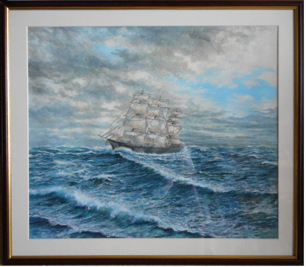 大海原」 by 鹿村敦｜Artmeter｜暮らしを彩るアートが、きっと見つかる