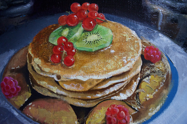 ブランチ・パンケーキ」 by Ys｜Artmeter｜暮らしを彩るアートが