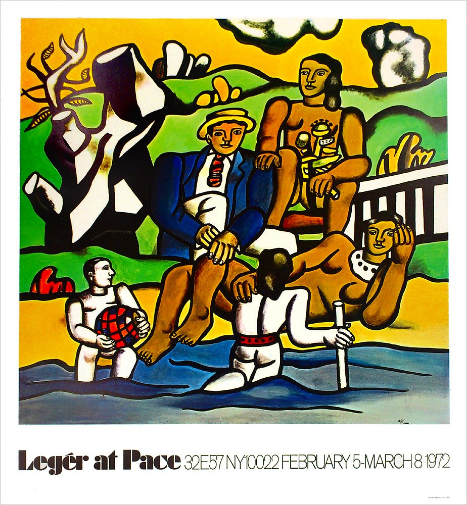 フェルナン・レジェ ポスター ペイスギャラリーエキジビション A1630