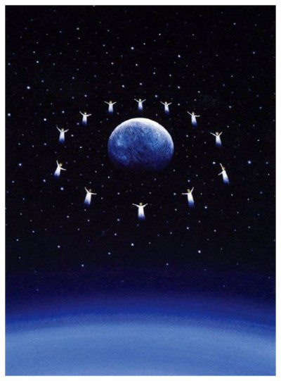 葉祥明（ダイヤモンド・スクリーニング）|アート＆フレーム|絵と額縁の