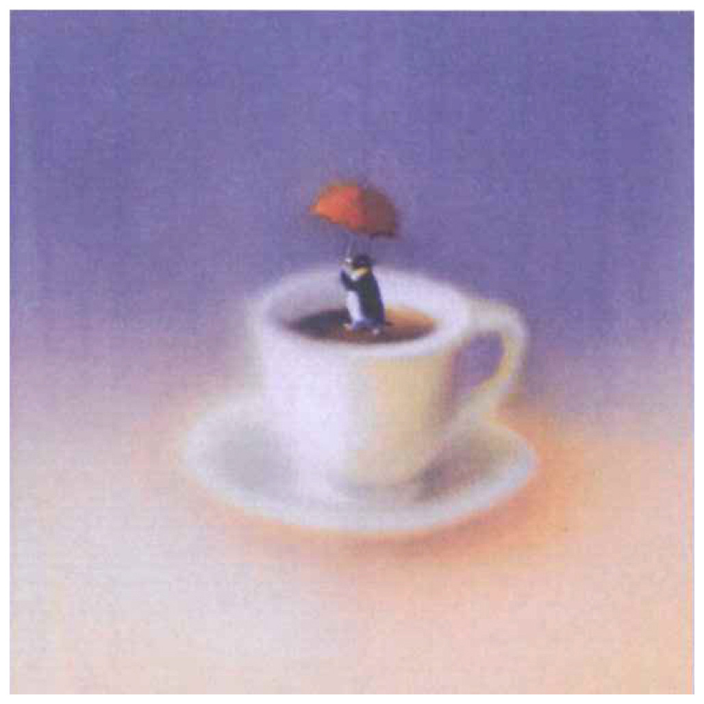 牧野千穂 絵画 (版画/ジクレー) コーヒーと神様 5151|アート＆フレーム