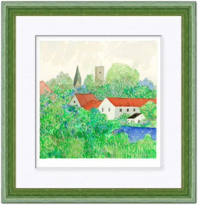 安野光雅(版画）|アート＆フレーム|絵と額縁の専門店