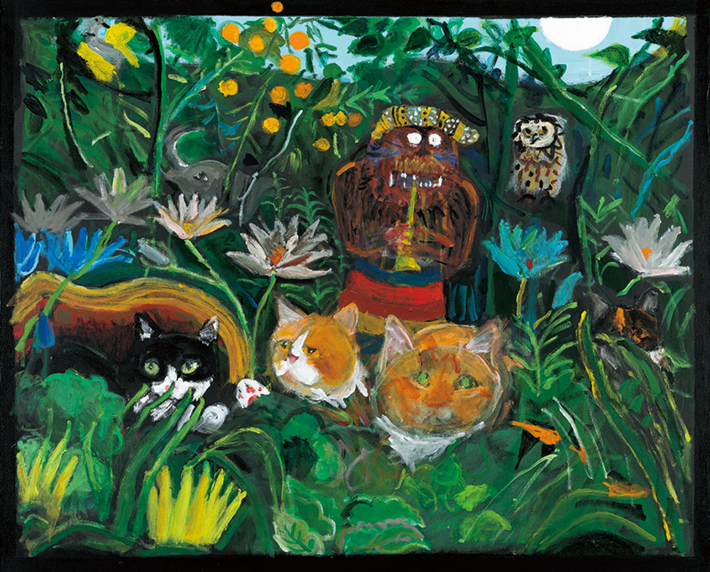 久下貴史 絵画 (版画/キャンバスジクレー) 夢を夢みる（ルソー作品への