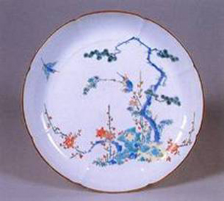 古伊万里 色絵菊花文ワインポット 17世紀 柿右衛門様式 古伊万里