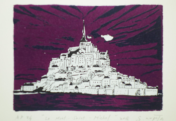 シルクスクリーンで版画ならではの表現を・・・ | 版画コース | コース