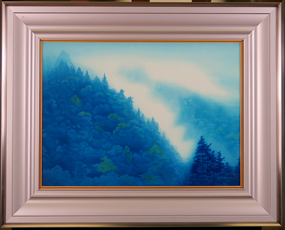 東山魁夷「山雲（木版画）」卸売価格で販売