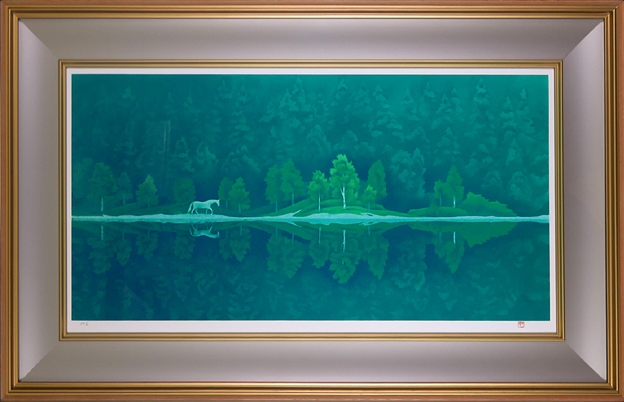 東山魁夷「緑の詩」卸価格販売