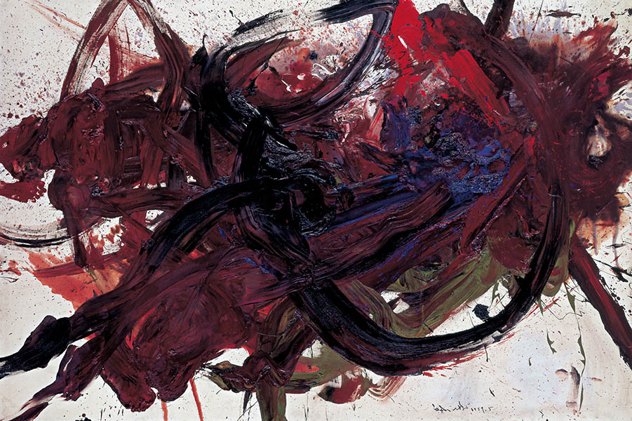 白髪一雄 | 東京オペラシティ アートギャラリー | 美術館・展覧会情報