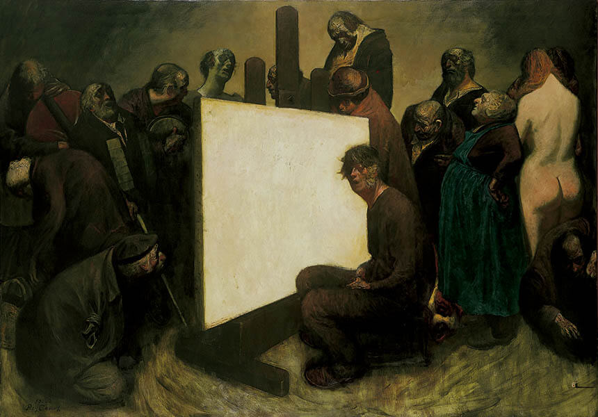 没後35年 鴨居玲展 －静止した刻－ | 石川県立美術館 | 美術館・展覧会