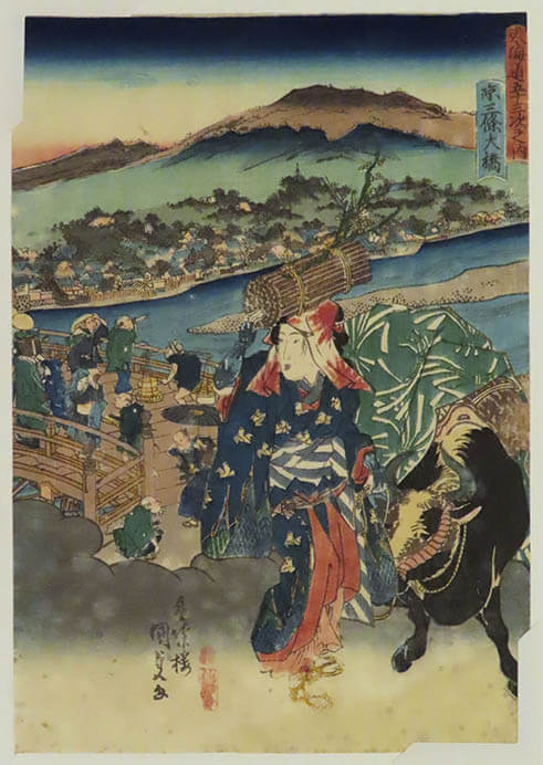 広重と国貞 ～二人の絵師が描いた東海道五十三次～ | 静岡市東海道広重