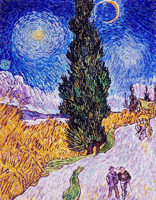 ゴッホ・ガラスモザイク絵画展 —ヴェネツィアガラスが描く ゴッホの