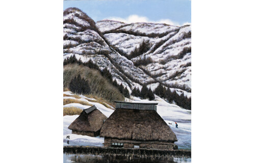 向井潤吉が描いた山と民家 | 世田谷美術館分館 向井潤吉アトリエ館