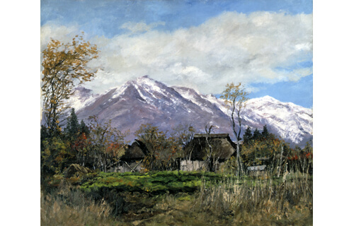 向井潤吉が描いた山と民家 | 世田谷美術館分館 向井潤吉アトリエ館