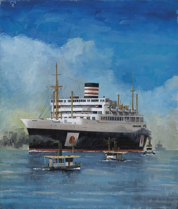 柳原良平 ごきげんな船旅 | 茅ヶ崎市美術館 | 美術館・展覧会情報