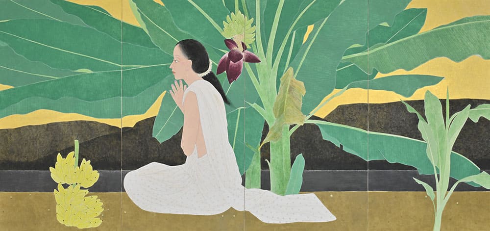 畠中光享 日本画展 清浄光明を描く | 相国寺承天閣美術館 | 美術館