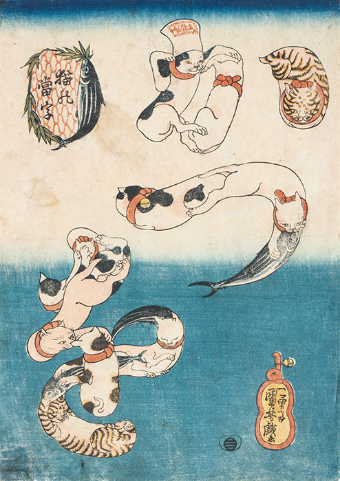 Ukiyo-e猫百科 ごろごろまるまるネコづくし | ひろしま美術館 | 美術館
