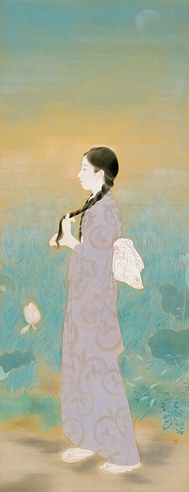 朝涼（あさすず）》ができるまで ―清方芸術の前半生― | 鎌倉市鏑木清方