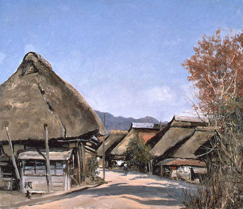 向井潤吉 民家と街道 | 世田谷美術館分館 向井潤吉アトリエ館 | 美術館