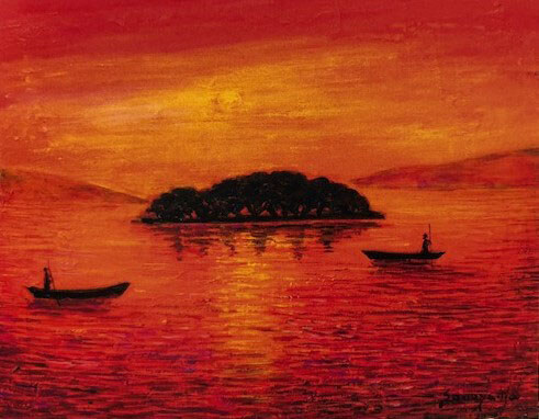 半世紀に亘る美の探求―園山幹生・抒情の世界 | 今岡美術館 | 美術館