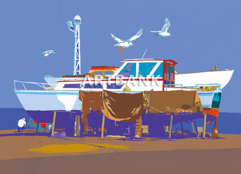 尾崎眞吾 尾崎眞吾 アメリカンドリーム 立体絵画 アート ヴィンテージ