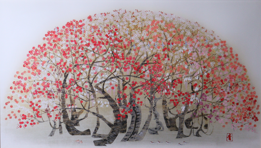 みやまの四季 | 前田青邨 買取・作品 | 掛軸、日本画、絵画、骨董品