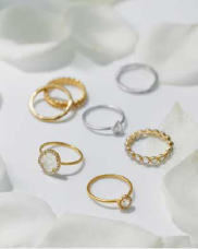 eden] K10 white opal ring｜ARTIDA OUD（アルティーダ ウード）