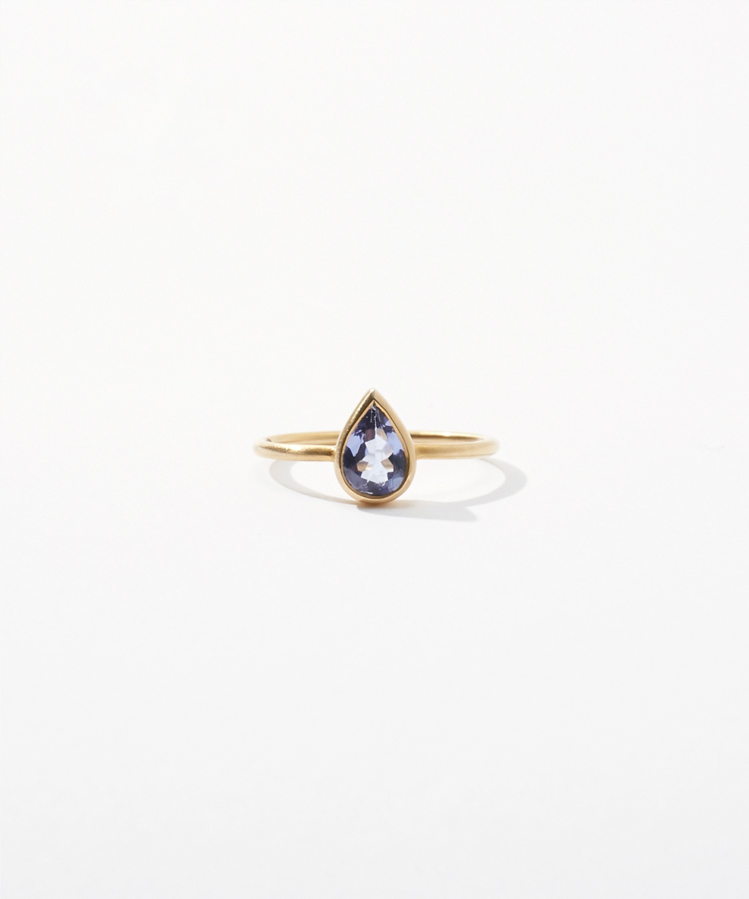 eden] K10 pear-shaped tanzanite ring｜ARTIDA OUD（アルティーダ