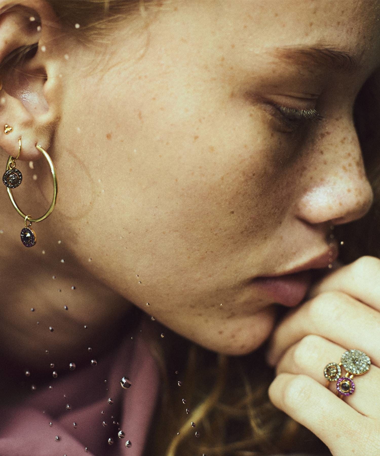 glimmer] disque pave diamonds ring｜ARTIDA OUD（アルティーダ ウード）