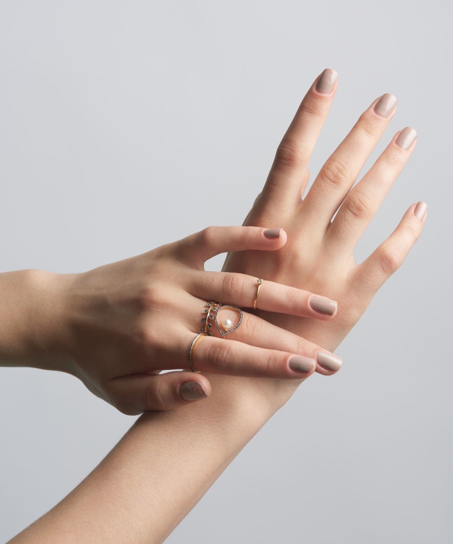 lotus] akoya flower diamond ring｜ARTIDA OUD（アルティーダ ウード）