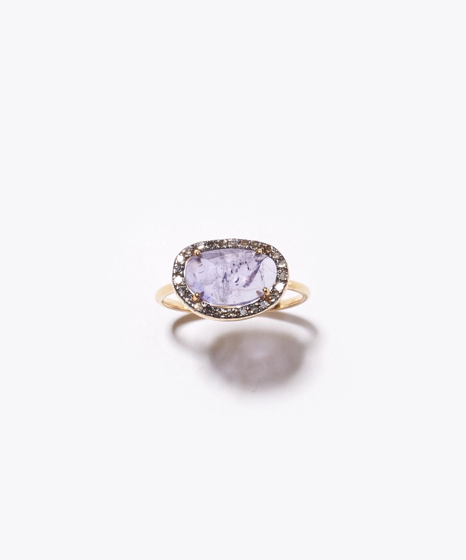 elafonisi] tanzanite pave diamonds ring｜ARTIDA OUD（アルティーダ