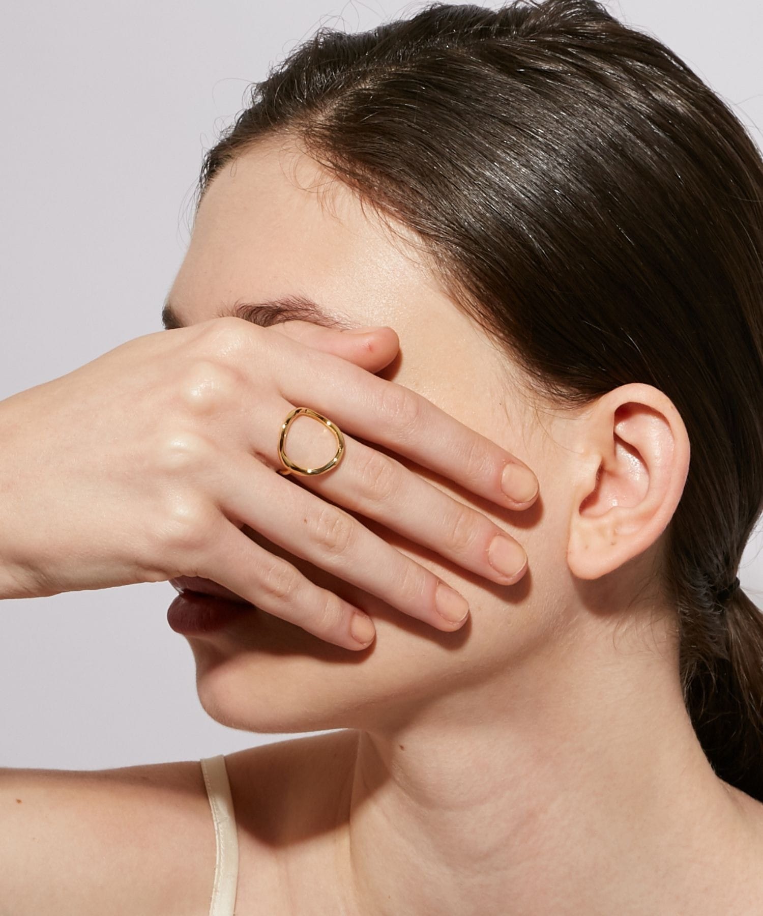 ancient] texture circle ring｜ARTIDA OUD（アルティーダ ウード）