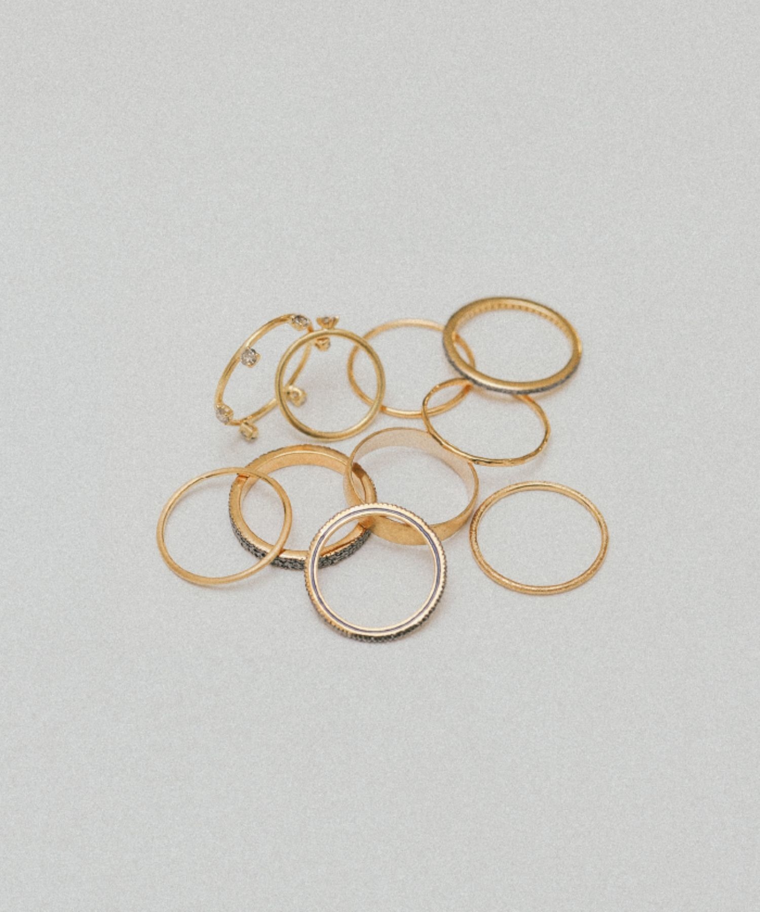 basic] K10 stucco wide ring｜ARTIDA OUD（アルティーダ ウード）