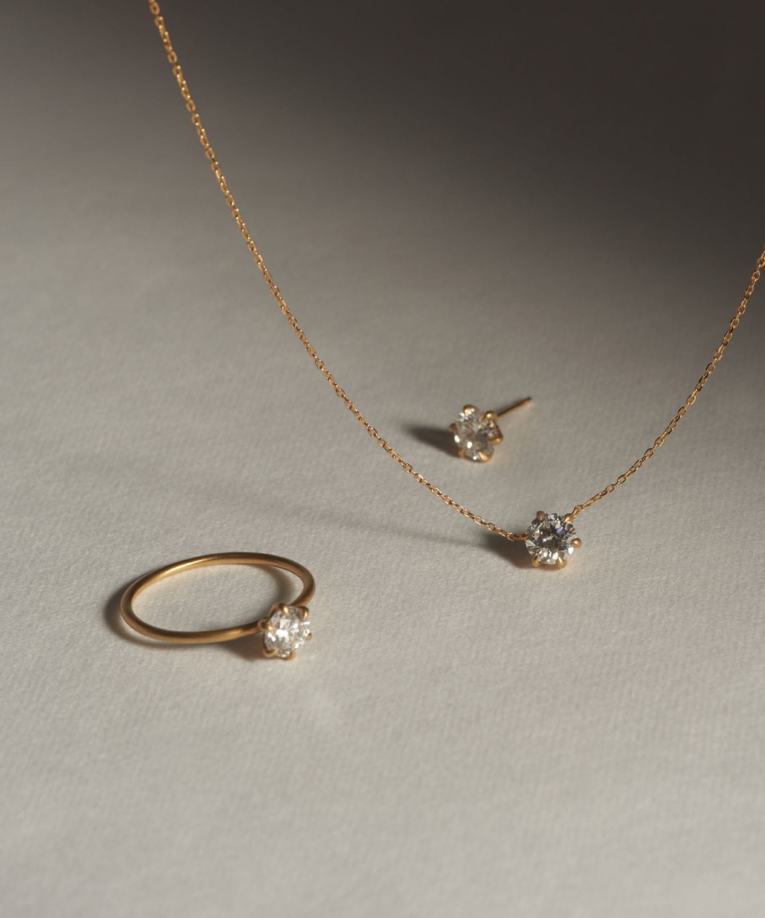 basic] K18 lab grown diamond ring｜ARTIDA OUD（アルティーダ ウード）