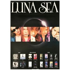 買取】LUNA SEA(ルナシー) ポスター 特典 SINGLES || アーティスト
