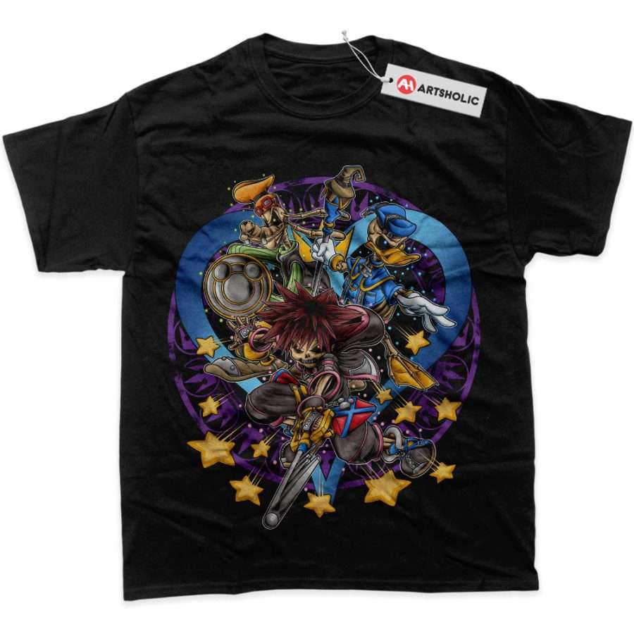 Kingdom Hearts Shirt, Game Shirt, Graphic T-Shirt – Artsholic