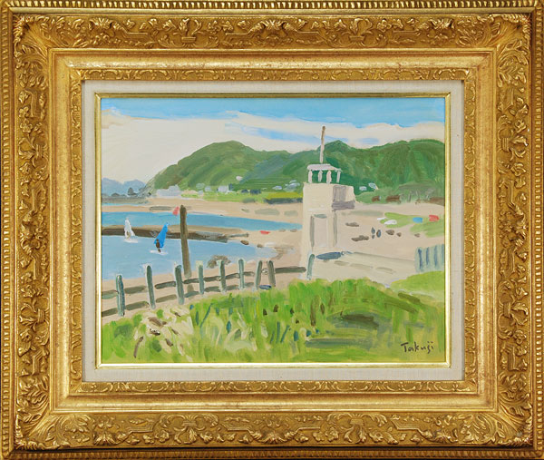 絵画 油彩本物です・ トレド・中村かずお 絵画 油彩本物です・ トレド