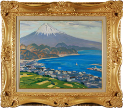 中村善策 「富士」 油彩8号｜【Arts Ship】のむら画廊